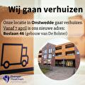 Locatie Onstwedde verhuist!
